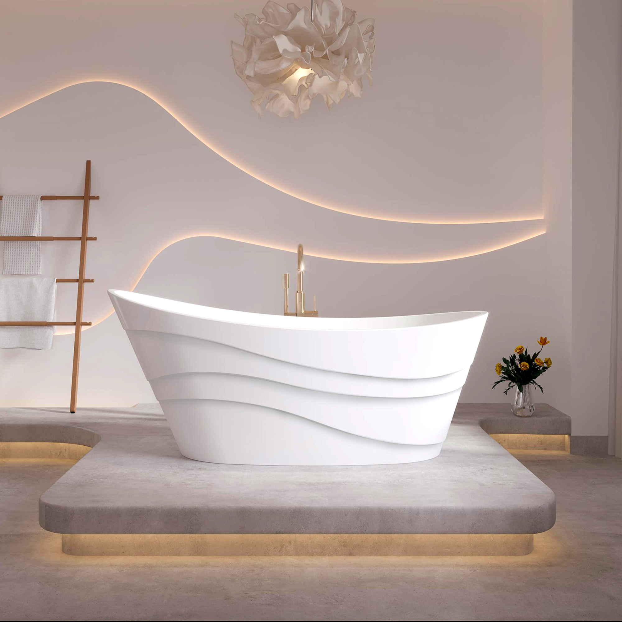 ファンデーション Arika Degas | Freestanding Bathtubs - Acritec Industries