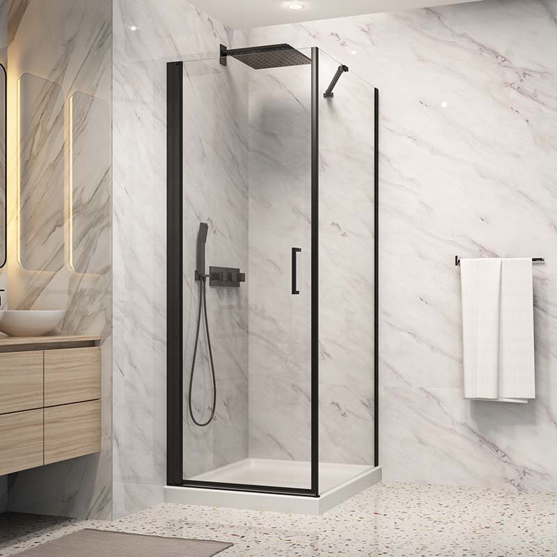 Ruxton Series | Double Threshold Shower Door