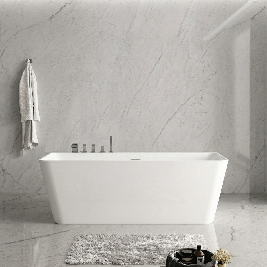 Vanessa | Semi-Freestanding Bathtubs