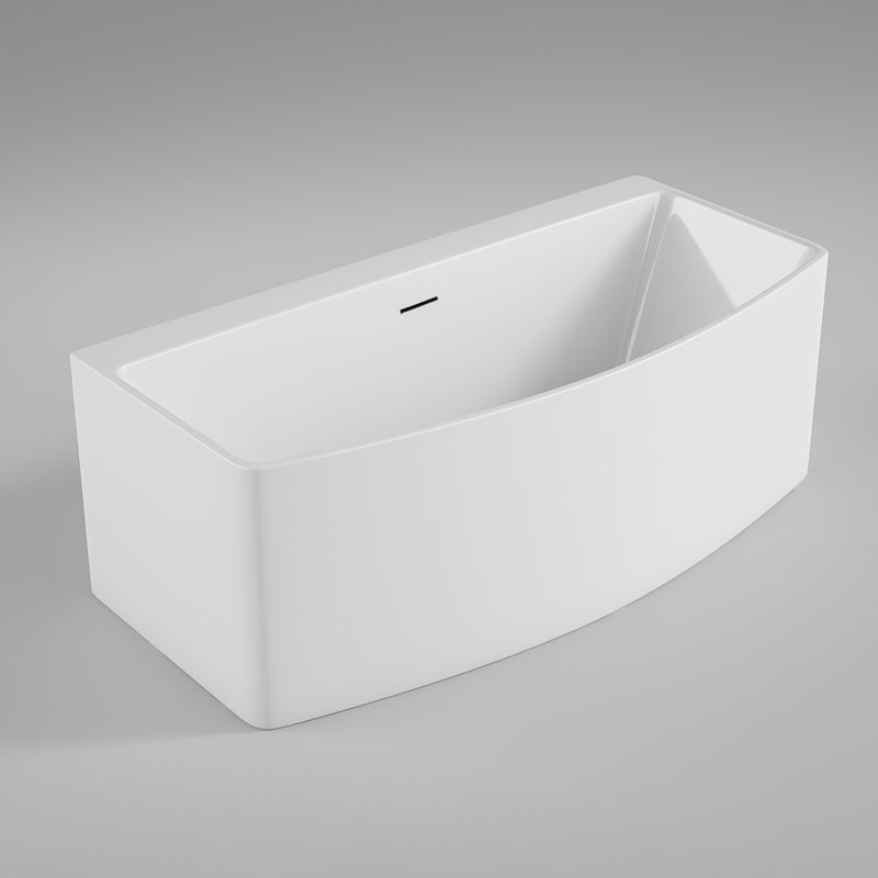 Fiona  Semi-Freestanding Bathtubs - Acritec Industries