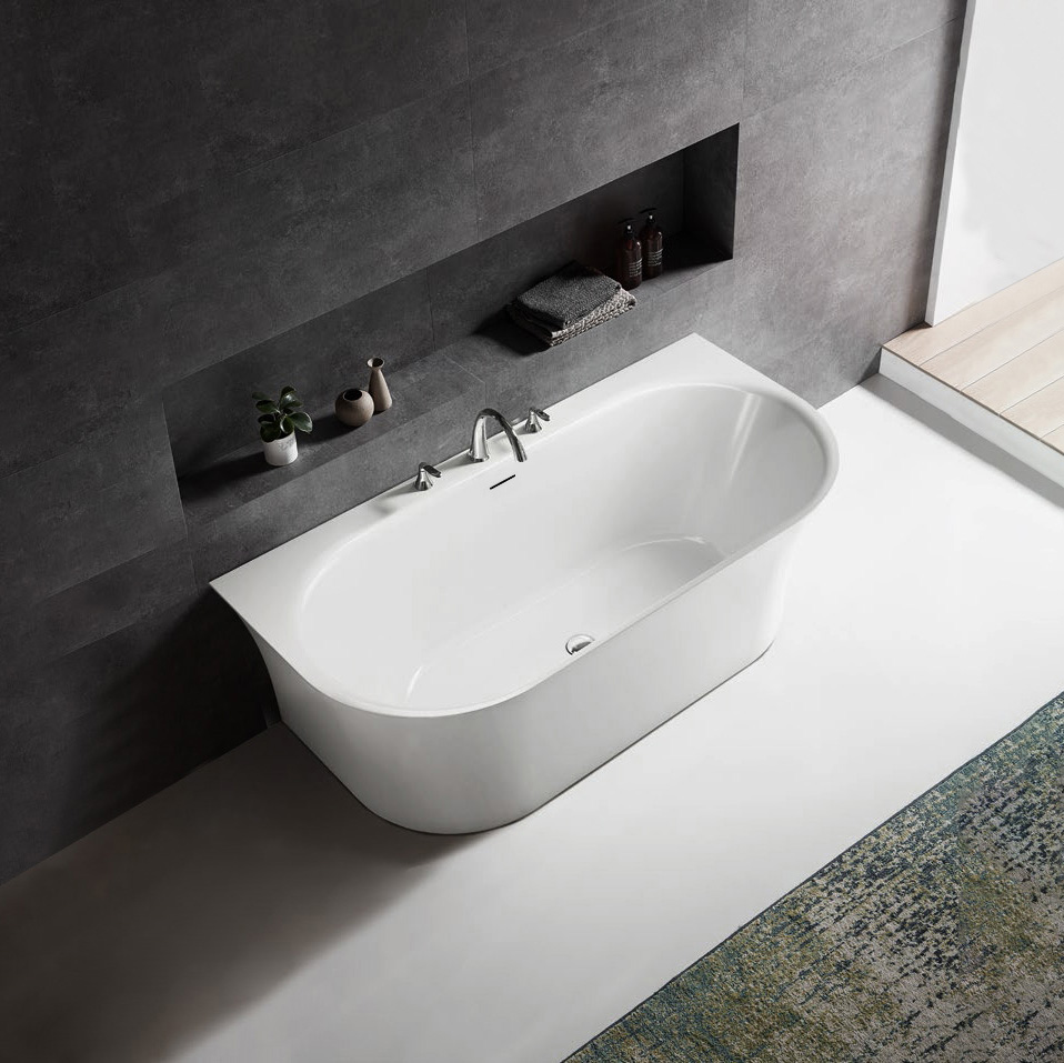 Bergamo Series | Semi-Freestanding Bathtubs